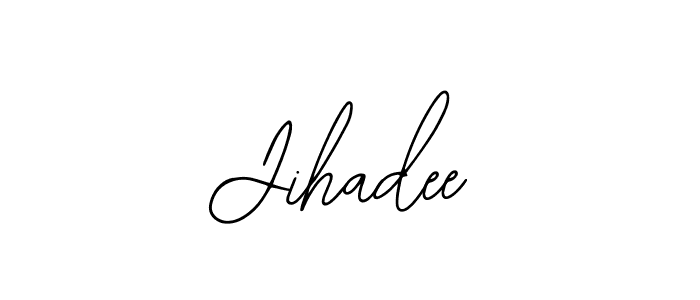 How to Draw Jihadee signature style? Bearetta-2O07w is a latest design signature styles for name Jihadee. Jihadee signature style 12 images and pictures png