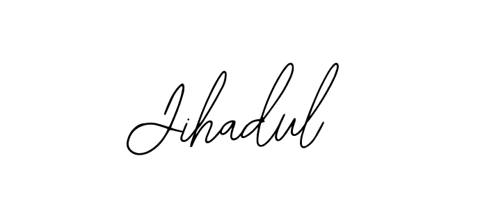 Make a beautiful signature design for name Jihadul. Use this online signature maker to create a handwritten signature for free. Jihadul signature style 12 images and pictures png