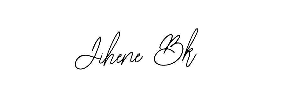 How to Draw Jihene Bk signature style? Bearetta-2O07w is a latest design signature styles for name Jihene Bk. Jihene Bk signature style 12 images and pictures png