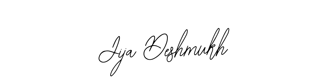 Also we have Jija Deshmukh name is the best signature style. Create professional handwritten signature collection using Bearetta-2O07w autograph style. Jija Deshmukh signature style 12 images and pictures png