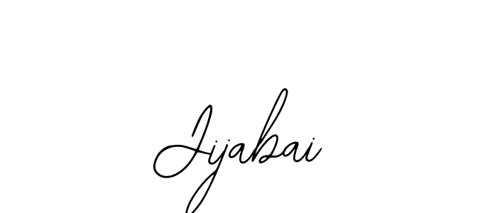 if you are searching for the best signature style for your name Jijabai. so please give up your signature search. here we have designed multiple signature styles  using Bearetta-2O07w. Jijabai signature style 12 images and pictures png
