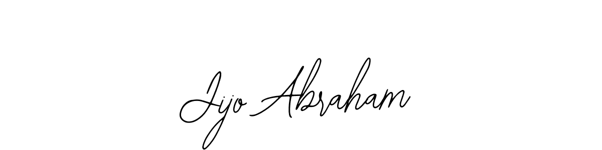 Bearetta-2O07w is a professional signature style that is perfect for those who want to add a touch of class to their signature. It is also a great choice for those who want to make their signature more unique. Get Jijo Abraham name to fancy signature for free. Jijo Abraham signature style 12 images and pictures png
