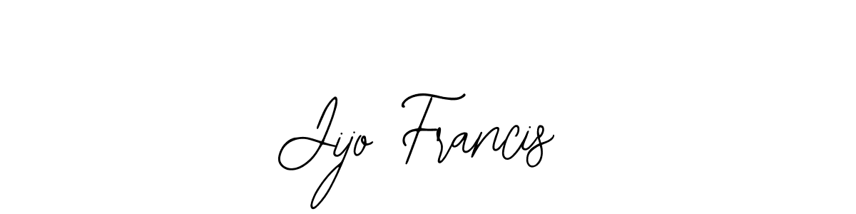 How to make Jijo Francis signature? Bearetta-2O07w is a professional autograph style. Create handwritten signature for Jijo Francis name. Jijo Francis signature style 12 images and pictures png