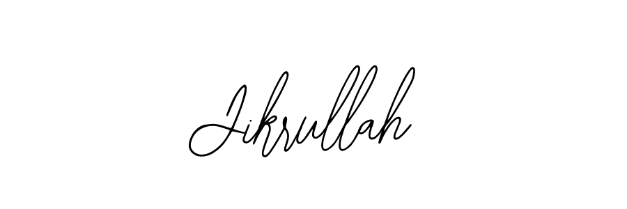 Jikrullah stylish signature style. Best Handwritten Sign (Bearetta-2O07w) for my name. Handwritten Signature Collection Ideas for my name Jikrullah. Jikrullah signature style 12 images and pictures png