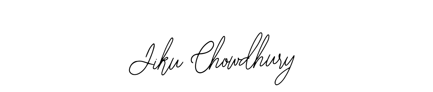 Also we have Jiku Chowdhury name is the best signature style. Create professional handwritten signature collection using Bearetta-2O07w autograph style. Jiku Chowdhury signature style 12 images and pictures png