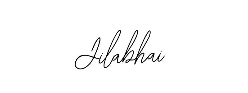 The best way (Bearetta-2O07w) to make a short signature is to pick only two or three words in your name. The name Jilabhai include a total of six letters. For converting this name. Jilabhai signature style 12 images and pictures png