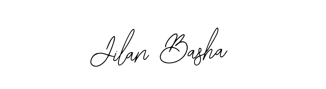 How to make Jilan Basha name signature. Use Bearetta-2O07w style for creating short signs online. This is the latest handwritten sign. Jilan Basha signature style 12 images and pictures png