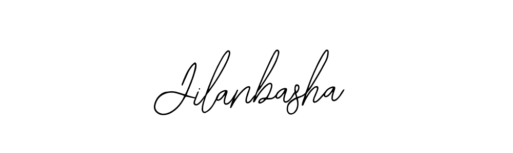 How to make Jilanbasha name signature. Use Bearetta-2O07w style for creating short signs online. This is the latest handwritten sign. Jilanbasha signature style 12 images and pictures png