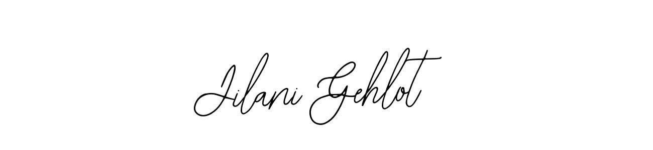 Jilani Gehlot stylish signature style. Best Handwritten Sign (Bearetta-2O07w) for my name. Handwritten Signature Collection Ideas for my name Jilani Gehlot. Jilani Gehlot signature style 12 images and pictures png