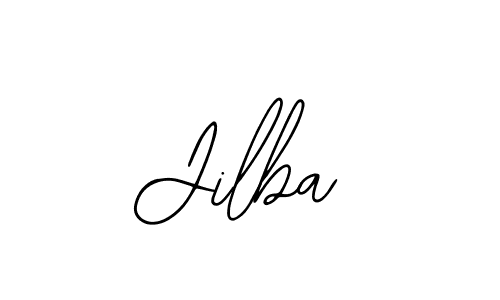 Use a signature maker to create a handwritten signature online. With this signature software, you can design (Bearetta-2O07w) your own signature for name Jilba. Jilba signature style 12 images and pictures png