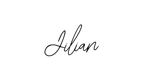 How to make Jilian name signature. Use Bearetta-2O07w style for creating short signs online. This is the latest handwritten sign. Jilian signature style 12 images and pictures png