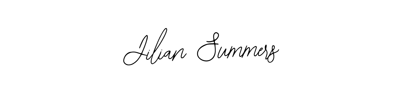 Jilian Summers stylish signature style. Best Handwritten Sign (Bearetta-2O07w) for my name. Handwritten Signature Collection Ideas for my name Jilian Summers. Jilian Summers signature style 12 images and pictures png