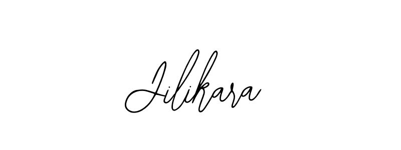 Similarly Bearetta-2O07w is the best handwritten signature design. Signature creator online .You can use it as an online autograph creator for name Jilikara. Jilikara signature style 12 images and pictures png