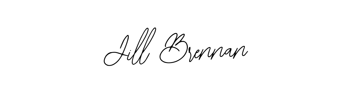 You should practise on your own different ways (Bearetta-2O07w) to write your name (Jill Brennan) in signature. don't let someone else do it for you. Jill Brennan signature style 12 images and pictures png