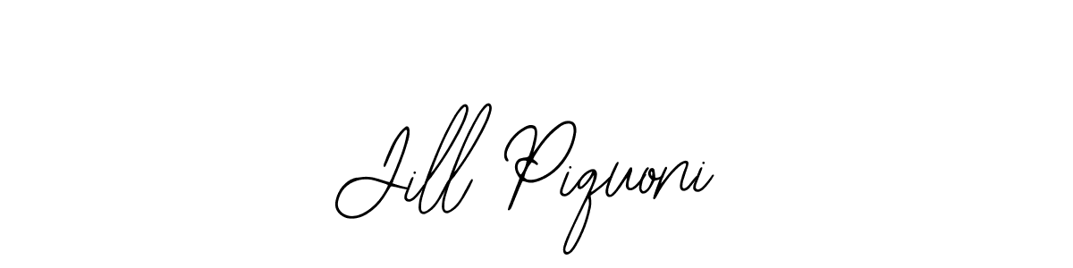 Make a beautiful signature design for name Jill Piquoni. With this signature (Bearetta-2O07w) style, you can create a handwritten signature for free. Jill Piquoni signature style 12 images and pictures png