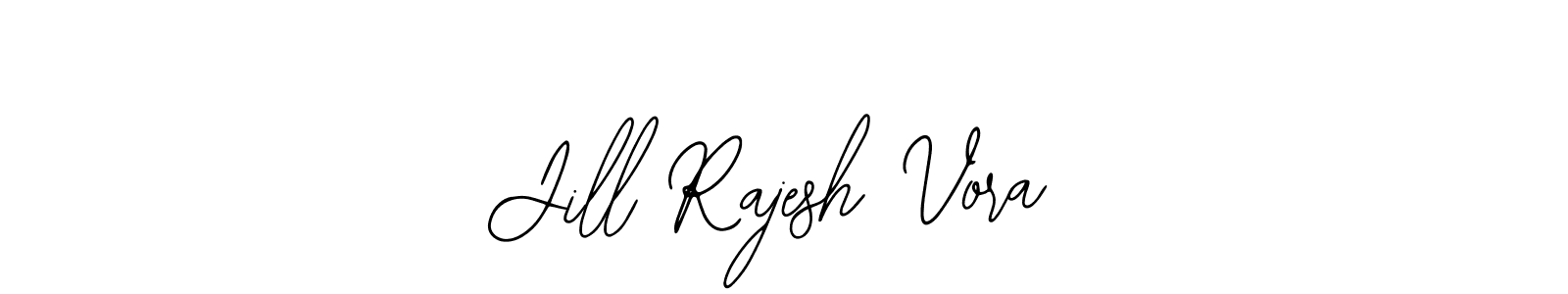 Create a beautiful signature design for name Jill Rajesh Vora. With this signature (Bearetta-2O07w) fonts, you can make a handwritten signature for free. Jill Rajesh Vora signature style 12 images and pictures png