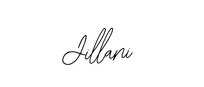 How to make Jillani name signature. Use Bearetta-2O07w style for creating short signs online. This is the latest handwritten sign. Jillani signature style 12 images and pictures png