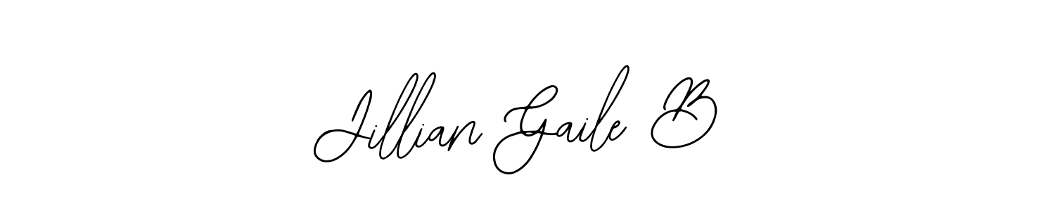 if you are searching for the best signature style for your name Jillian Gaile B. so please give up your signature search. here we have designed multiple signature styles  using Bearetta-2O07w. Jillian Gaile B signature style 12 images and pictures png