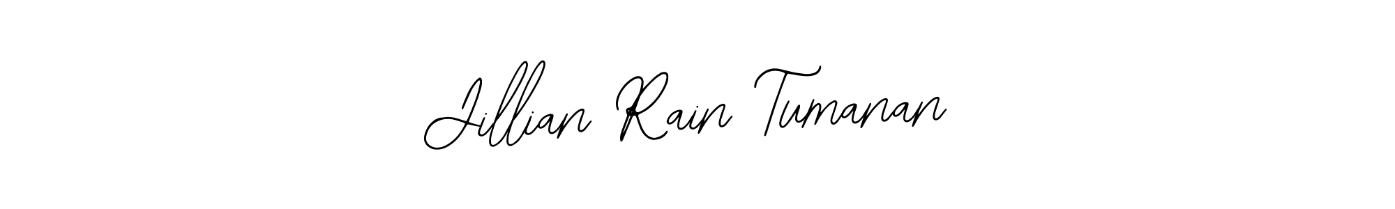Make a beautiful signature design for name Jillian Rain Tumanan. Use this online signature maker to create a handwritten signature for free. Jillian Rain Tumanan signature style 12 images and pictures png