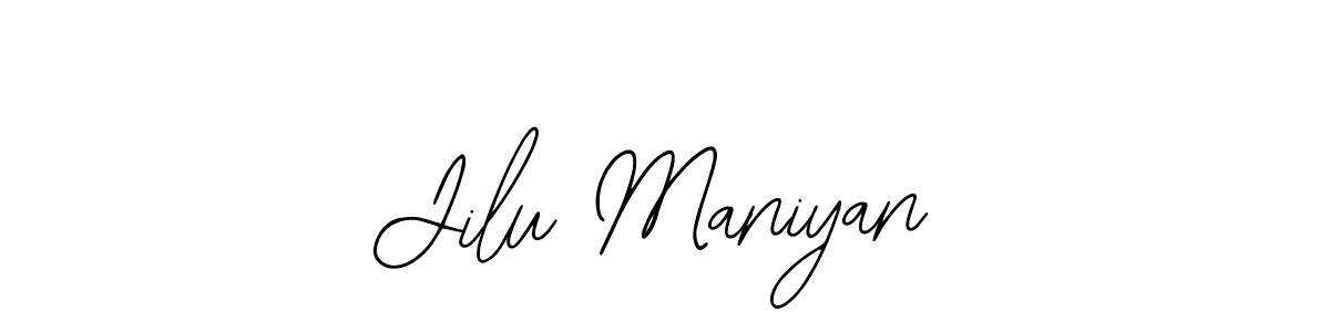 This is the best signature style for the Jilu Maniyan name. Also you like these signature font (Bearetta-2O07w). Mix name signature. Jilu Maniyan signature style 12 images and pictures png