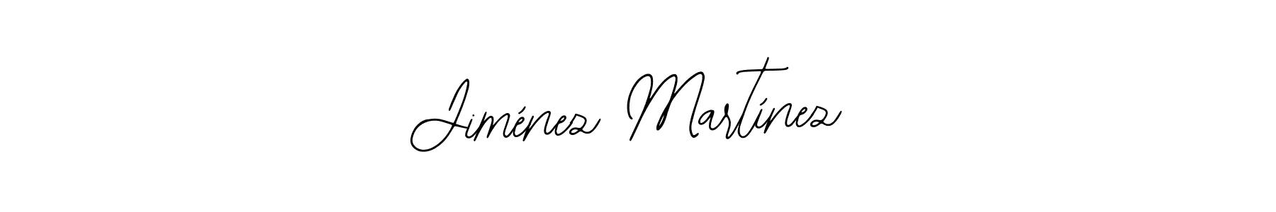 if you are searching for the best signature style for your name Jiménez Martínez. so please give up your signature search. here we have designed multiple signature styles  using Bearetta-2O07w. Jiménez Martínez signature style 12 images and pictures png