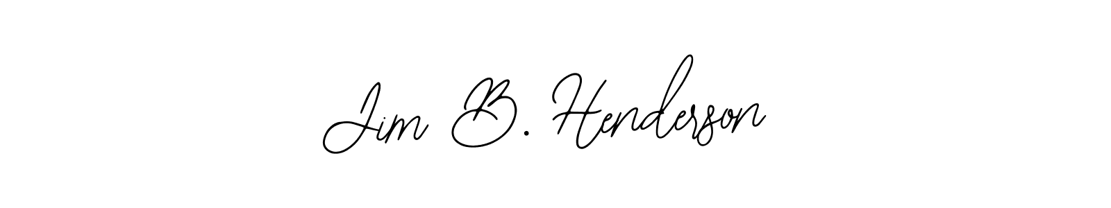 Create a beautiful signature design for name Jim B. Henderson. With this signature (Bearetta-2O07w) fonts, you can make a handwritten signature for free. Jim B. Henderson signature style 12 images and pictures png