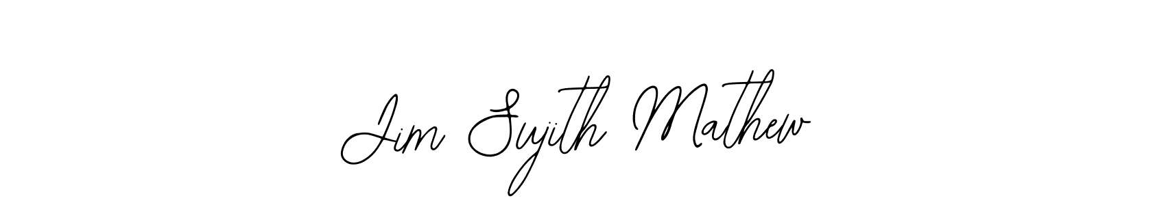 How to make Jim Sujith Mathew signature? Bearetta-2O07w is a professional autograph style. Create handwritten signature for Jim Sujith Mathew name. Jim Sujith Mathew signature style 12 images and pictures png