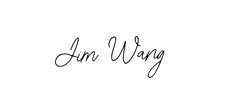 Make a beautiful signature design for name Jim Wang. With this signature (Bearetta-2O07w) style, you can create a handwritten signature for free. Jim Wang signature style 12 images and pictures png