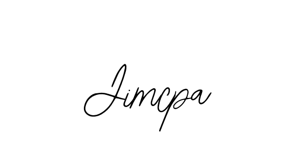 Similarly Bearetta-2O07w is the best handwritten signature design. Signature creator online .You can use it as an online autograph creator for name Jimcpa. Jimcpa signature style 12 images and pictures png