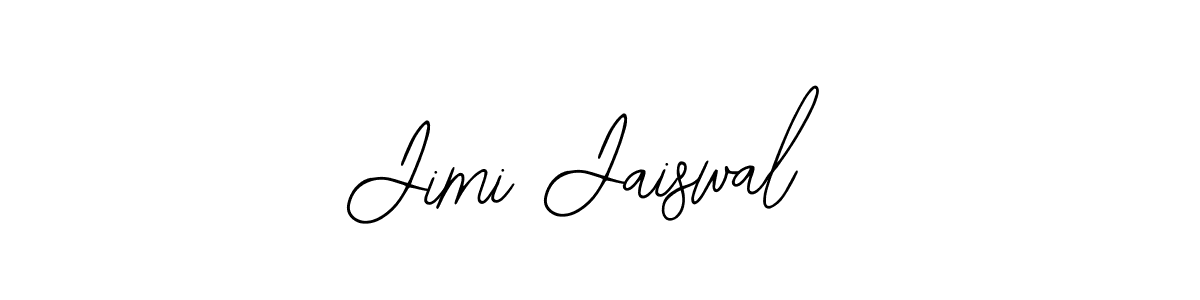 The best way (Bearetta-2O07w) to make a short signature is to pick only two or three words in your name. The name Jimi Jaiswal include a total of six letters. For converting this name. Jimi Jaiswal signature style 12 images and pictures png