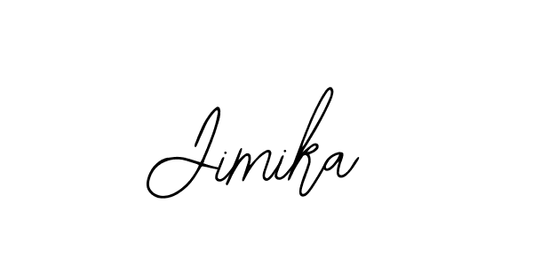 Also we have Jimika name is the best signature style. Create professional handwritten signature collection using Bearetta-2O07w autograph style. Jimika signature style 12 images and pictures png