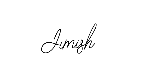How to make Jimish signature? Bearetta-2O07w is a professional autograph style. Create handwritten signature for Jimish name. Jimish signature style 12 images and pictures png