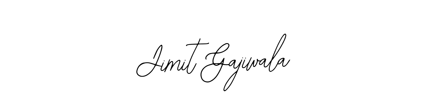 How to Draw Jimit Gajiwala signature style? Bearetta-2O07w is a latest design signature styles for name Jimit Gajiwala. Jimit Gajiwala signature style 12 images and pictures png