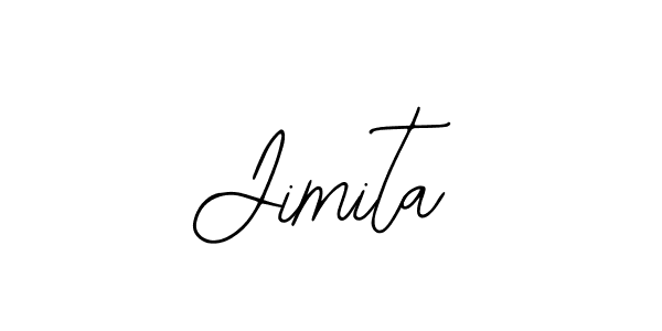 Similarly Bearetta-2O07w is the best handwritten signature design. Signature creator online .You can use it as an online autograph creator for name Jimita. Jimita signature style 12 images and pictures png