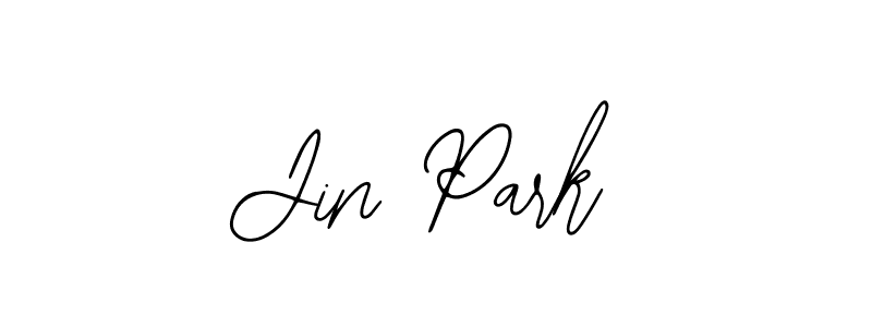 Jin Park stylish signature style. Best Handwritten Sign (Bearetta-2O07w) for my name. Handwritten Signature Collection Ideas for my name Jin Park. Jin Park signature style 12 images and pictures png