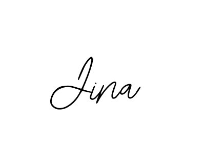 How to make Jina signature? Bearetta-2O07w is a professional autograph style. Create handwritten signature for Jina name. Jina signature style 12 images and pictures png