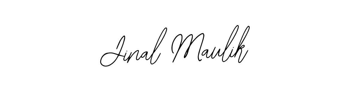 Also You can easily find your signature by using the search form. We will create Jinal Maulik name handwritten signature images for you free of cost using Bearetta-2O07w sign style. Jinal Maulik signature style 12 images and pictures png