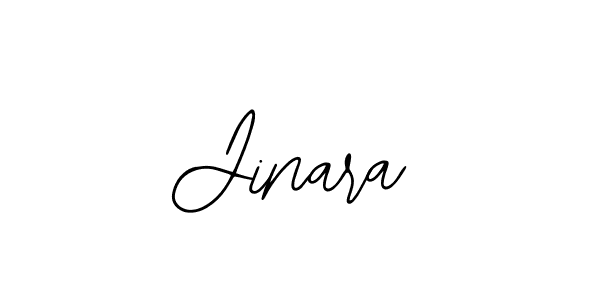 How to make Jinara signature? Bearetta-2O07w is a professional autograph style. Create handwritten signature for Jinara name. Jinara signature style 12 images and pictures png