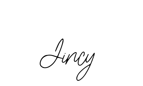 Bearetta-2O07w is a professional signature style that is perfect for those who want to add a touch of class to their signature. It is also a great choice for those who want to make their signature more unique. Get Jincy name to fancy signature for free. Jincy signature style 12 images and pictures png