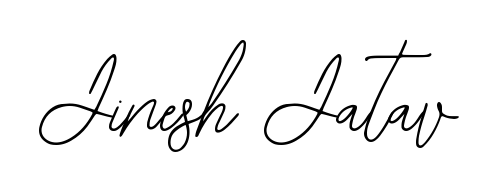 Designed for modern professionals: Jinesh Jatav name signature crafted with Bearetta-2O07w script. Ready for digital PDF workflows. Jinesh Jatav signature style 12 images and pictures png