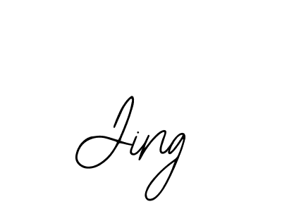 Jing stylish signature style. Best Handwritten Sign (Bearetta-2O07w) for my name. Handwritten Signature Collection Ideas for my name Jing. Jing signature style 12 images and pictures png