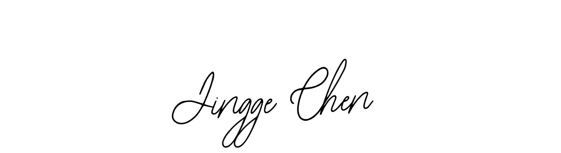 Also we have Jingge Chen name is the best signature style. Create professional handwritten signature collection using Bearetta-2O07w autograph style. Jingge Chen signature style 12 images and pictures png