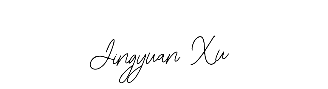 Make a beautiful signature design for name Jingyuan Xu. With this signature (Bearetta-2O07w) style, you can create a handwritten signature for free. Jingyuan Xu signature style 12 images and pictures png