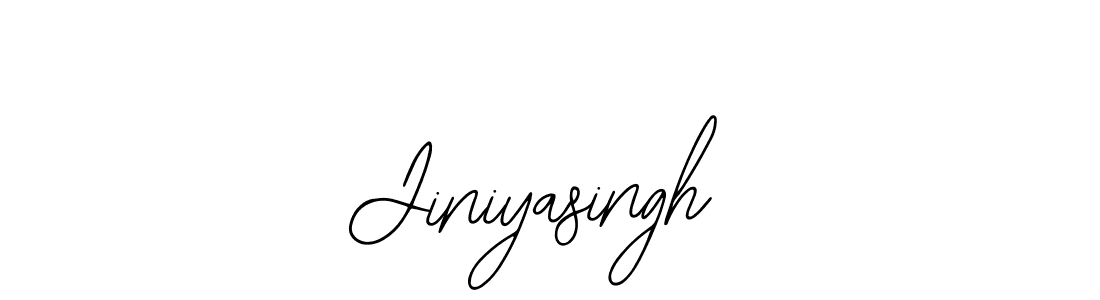 How to Draw Jiniyasingh signature style? Bearetta-2O07w is a latest design signature styles for name Jiniyasingh. Jiniyasingh signature style 12 images and pictures png
