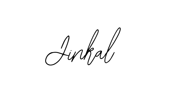 Similarly Bearetta-2O07w is the best handwritten signature design. Signature creator online .You can use it as an online autograph creator for name Jinkal. Jinkal signature style 12 images and pictures png