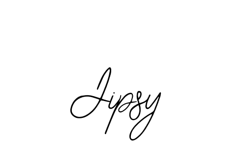 Jipsy stylish signature style. Best Handwritten Sign (Bearetta-2O07w) for my name. Handwritten Signature Collection Ideas for my name Jipsy. Jipsy signature style 12 images and pictures png