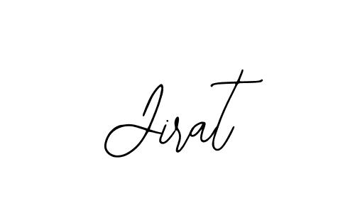 Design your own signature with our free online signature maker. With this signature software, you can create a handwritten (Bearetta-2O07w) signature for name Jirat. Jirat signature style 12 images and pictures png