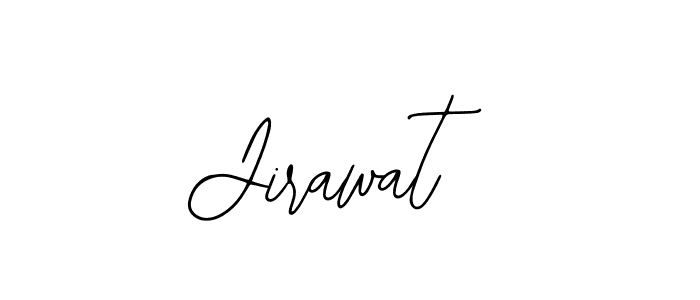 Use a signature maker to create a handwritten signature online. With this signature software, you can design (Bearetta-2O07w) your own signature for name Jirawat. Jirawat signature style 12 images and pictures png