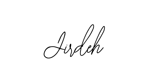 Make a beautiful signature design for name Jirdeh. With this signature (Bearetta-2O07w) style, you can create a handwritten signature for free. Jirdeh signature style 12 images and pictures png