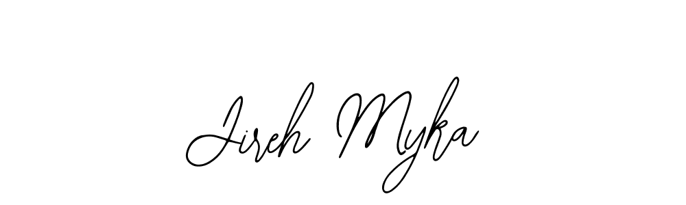 Best and Professional Signature Style for Jireh Myka. Bearetta-2O07w Best Signature Style Collection. Jireh Myka signature style 12 images and pictures png